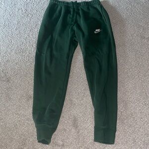 Green Nike Sweatpants